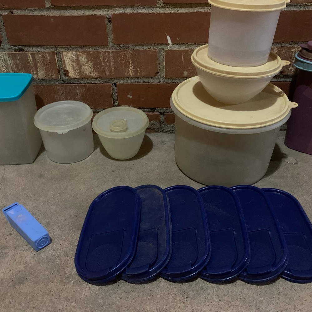 Tupperware vintage and non vintage